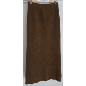 Commense Women's Pullover Sweater XS Brown‎ Long Sleeve Knit